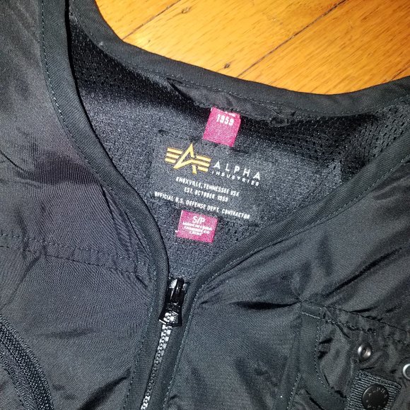 Alpha Industries Lightweight Flight Jacket Small - Picture 3 of 4